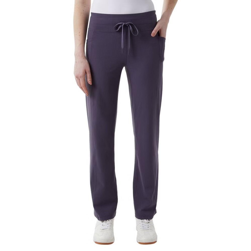 32 Degrees Cool Women's Ribbed Pant, Purple, Size: Small, New